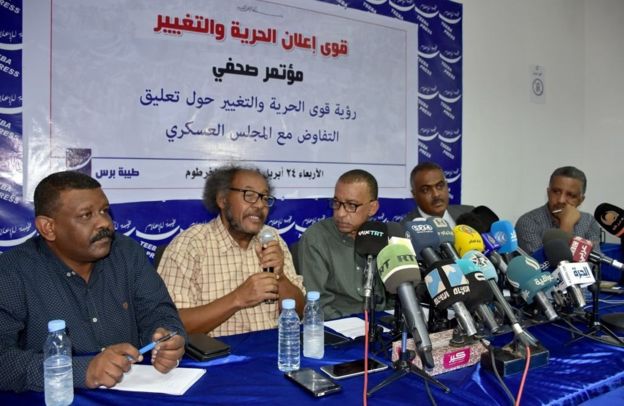 صورة تحالف قوى الحرية والتغيير في السودان يدعو لإضراب عام الاثنين والثلاثاء