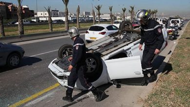 صورة حوادث مرور:  وفاة 5 أشخاص وإصابة 242 آخرين بجروح خلال الـ24 ساعة الأخيرة