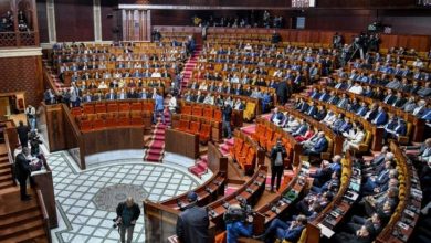 صورة يرفضون “الفساد ونهب المال العام”..حقوقيون مغاربة يحتجون أمام البرلمان في وجه “التضييق”