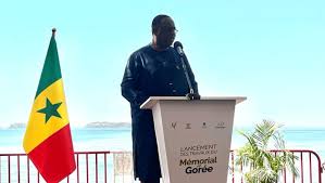 Photo de Lieu d’hommage, de méditation et de réflexion sur la traite négrière au Sénégal : Le président Macky Sall lance les travaux du mémorial de Gorée de Dakar   