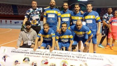 Photo de Tournoi de futsal de la presse sportive à Alger : Bon début de l’équipe de l’APS