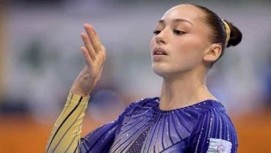 Photo de Gymnastique/Coupe du monde : Médaille de bronze pour Kaylia Nemour