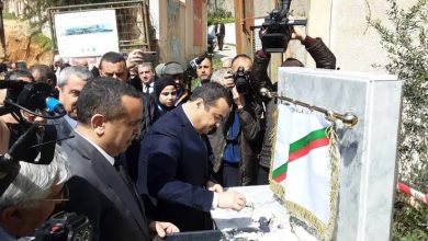 Photo de Alger : Pose de la première pierre du projet de réalisation du Centre d’excellence de Sonelgaz