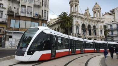 Photo de Oran : Interruption du service du tramway