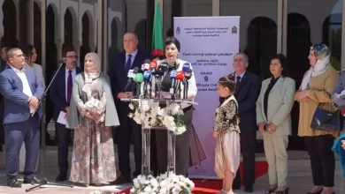 Photo de Palais de la culture Moufdi-Zakaria : Soraya Mouloudji inaugure le 9e Festival national de la création féminine