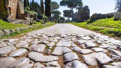 Photo de Célèbre « reine des routes » romaines .. La via Appia inscrite au patrimoine mondial de l’Unesco